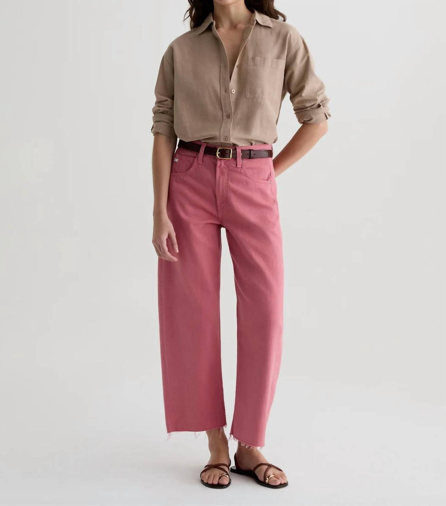 Ag Jeans - Hattie High Rise Barrel Crop Jean