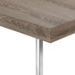 Accent Table, C-Shaped, Contemporary & Modern
