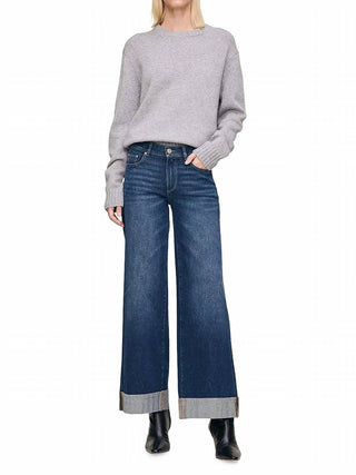 Dl1961 - Women'S - Hepburn Wide Leg Vintage Mid Rise Jeans