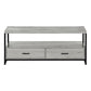 TV Stand Console Media Entertainment Center with Storage Drawers