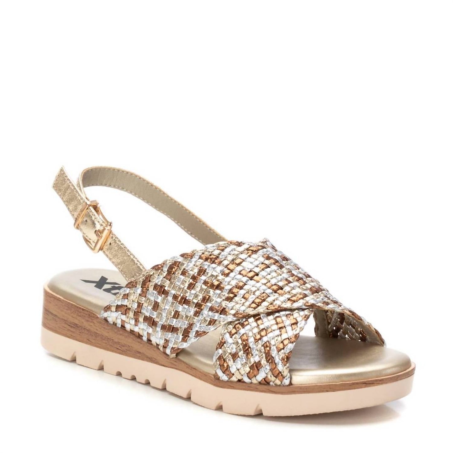 Xti - Women's Woven Slingback Sandals