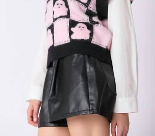 Peach Love - Pinky Boo 3d Yarn Ghost Halloween Vest