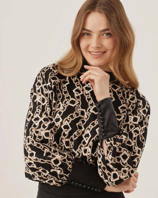 Beat - Long Sleeve Dressy Top