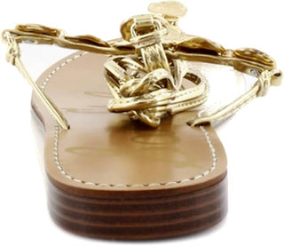 Sam Edelman - Women's Deirdre Strappy Medallion Thong Flat Fashion Sandals