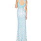 Mac Duggal - Sequin long prom dress