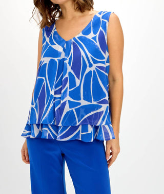 Frank Lyman - Layered V-neck Top