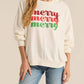 Z Supply - MERRY Crewneck Sweatshirt