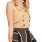 Eva Franco - Trench Buttoned Blouse