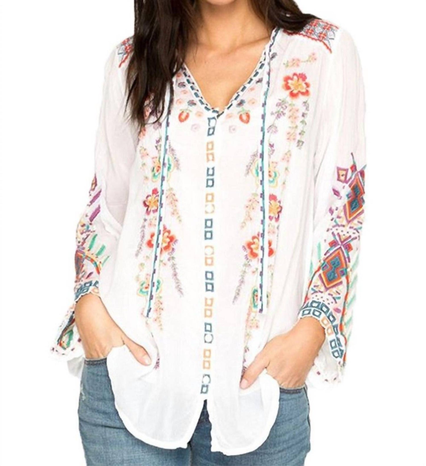Johnny Was - Alaura Button-down Blouse