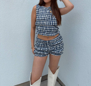 Pretty Garbage - Tailgate Smocked Shorts