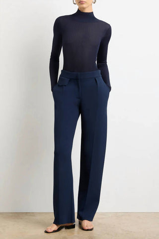 Brandon Maxwell - Cecily Tailored Knit Trousers