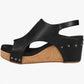Corkys Footwear - Women's Carley Smooth Wedge Sandal