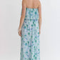 Entro - Floral Strapless Maxi Dress