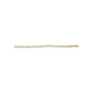 14K Yellow Gold Princess and Baguette Cut Diamond Beaded Bracelet (3.00 cttw, H-I Color, SI1-SI2 Clarity)