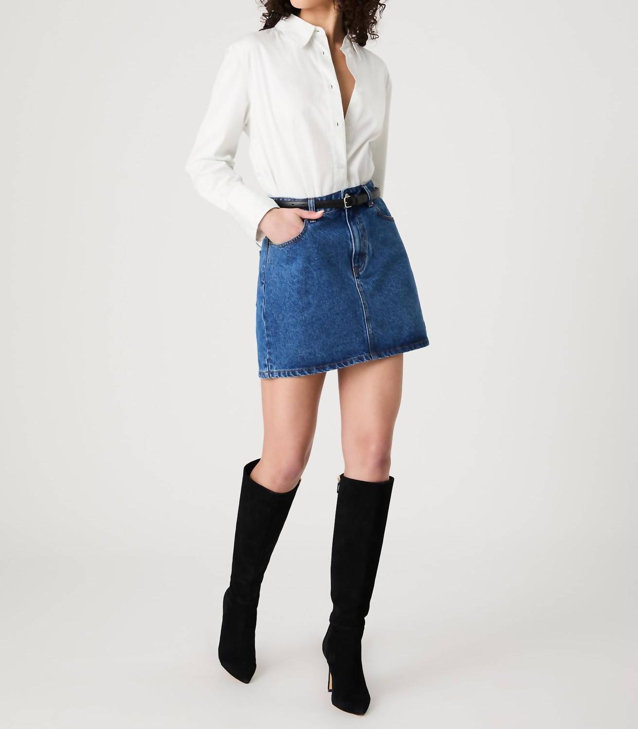 French Connection - Pinstripe Poplin Button Down