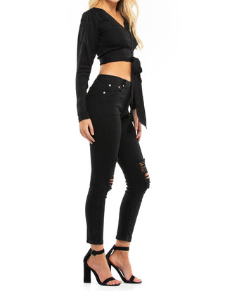 Blue Life - Roma V-neck Long Sleeve Top