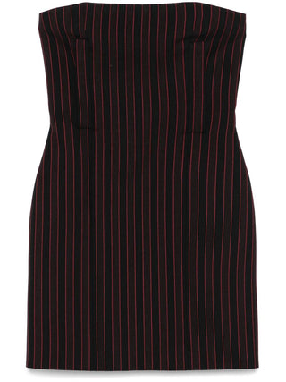 Alexander Mcqueen - Pinstriped Mini Dress
