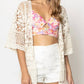 Do Everything In Love - Crochet Cover Up Poncho