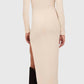 Amanda Uprichard - Secora Mock Neck Velvet Midi Dress