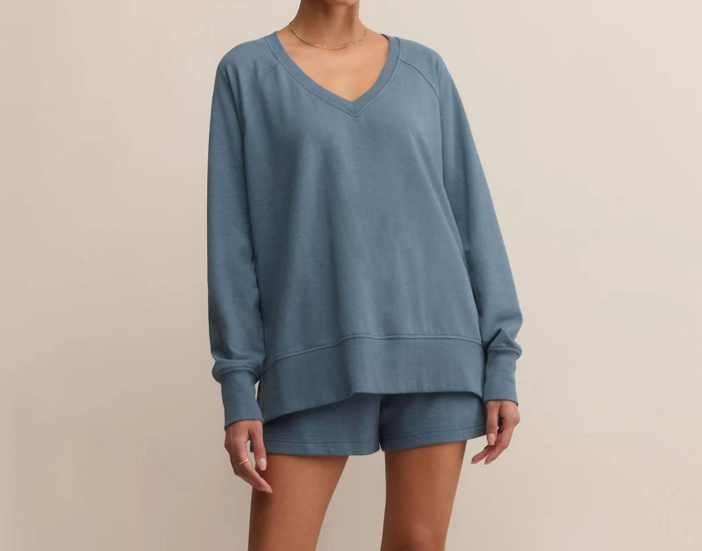 Z Supply - Modern V-neck Weekender Sweatshirt