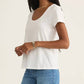 Z Supply - Anywhere Scoop Tee Top