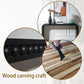 Black Wood Console Table, 59in Entryway Table