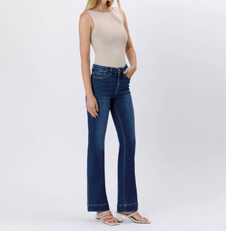 Flying Monkey - High Rise Trouser Hem Bootcut Jeans