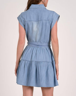 Elan - Collared Slvless Dress