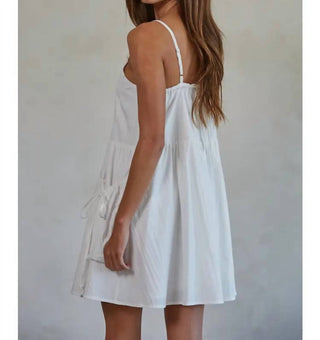 By Together - Square Neck Pocket Mini Dress