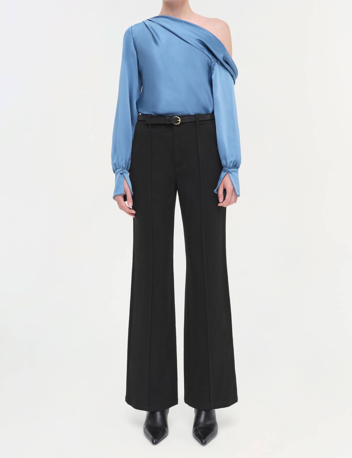 Simkhai - Alice One Shoulder Long Sleeve Top