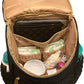 G'ccioni Diaper Bag Backpack, Multifunction,Travel Bag,Nappy Changing Mat,Double Compartments, StrollerStraps,Waterproof