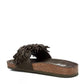 Xti - Women's Suede Flat Sandals