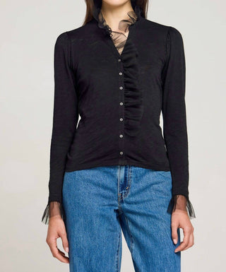 Goldie - Vivian Tulle Ruffle Top