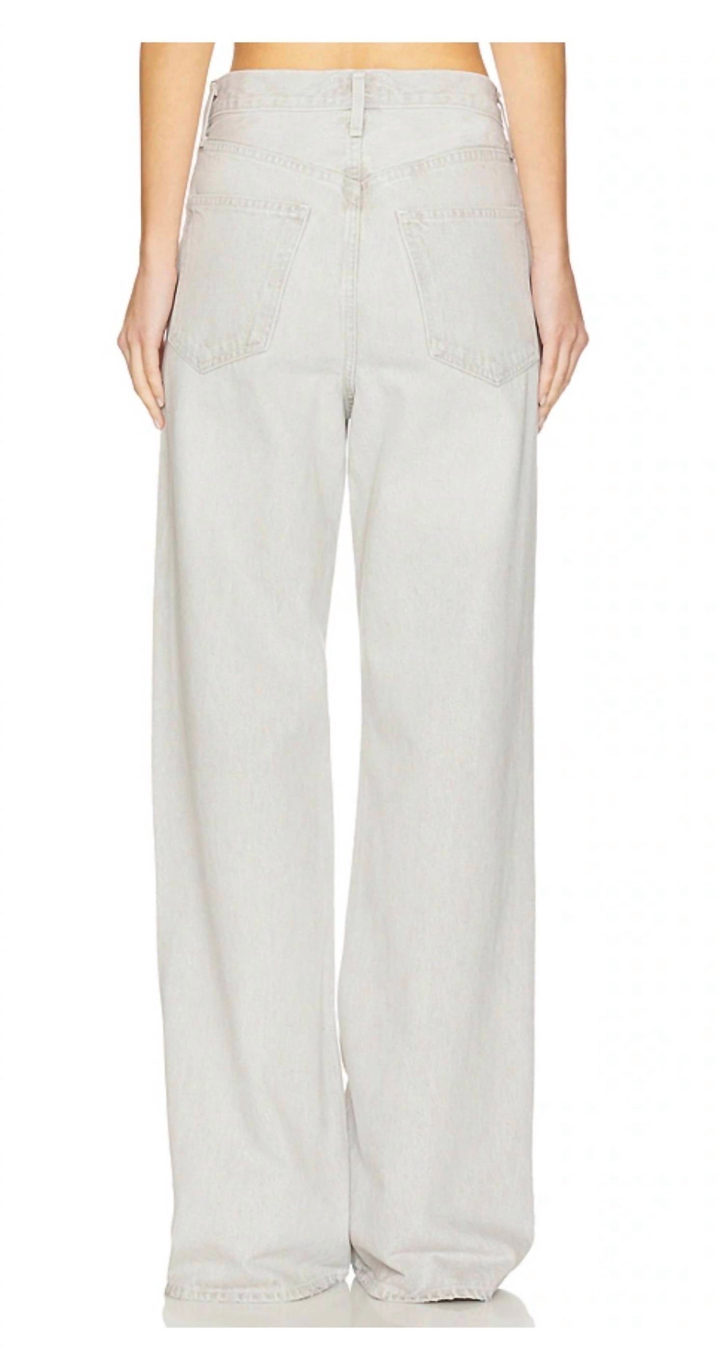 Agolde - Dame High Rise Wide Leg Jeans
