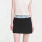 Simkhai - Rilee Double waistband combo mini skirt