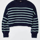 Free People - Easy Street Stripe Crop Pullover