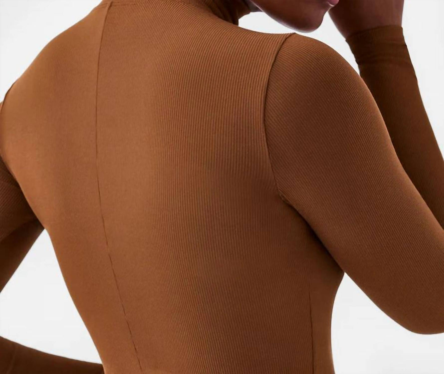 Spanx - Ribbed Long Sleeve Turtleneck Bodysuit
