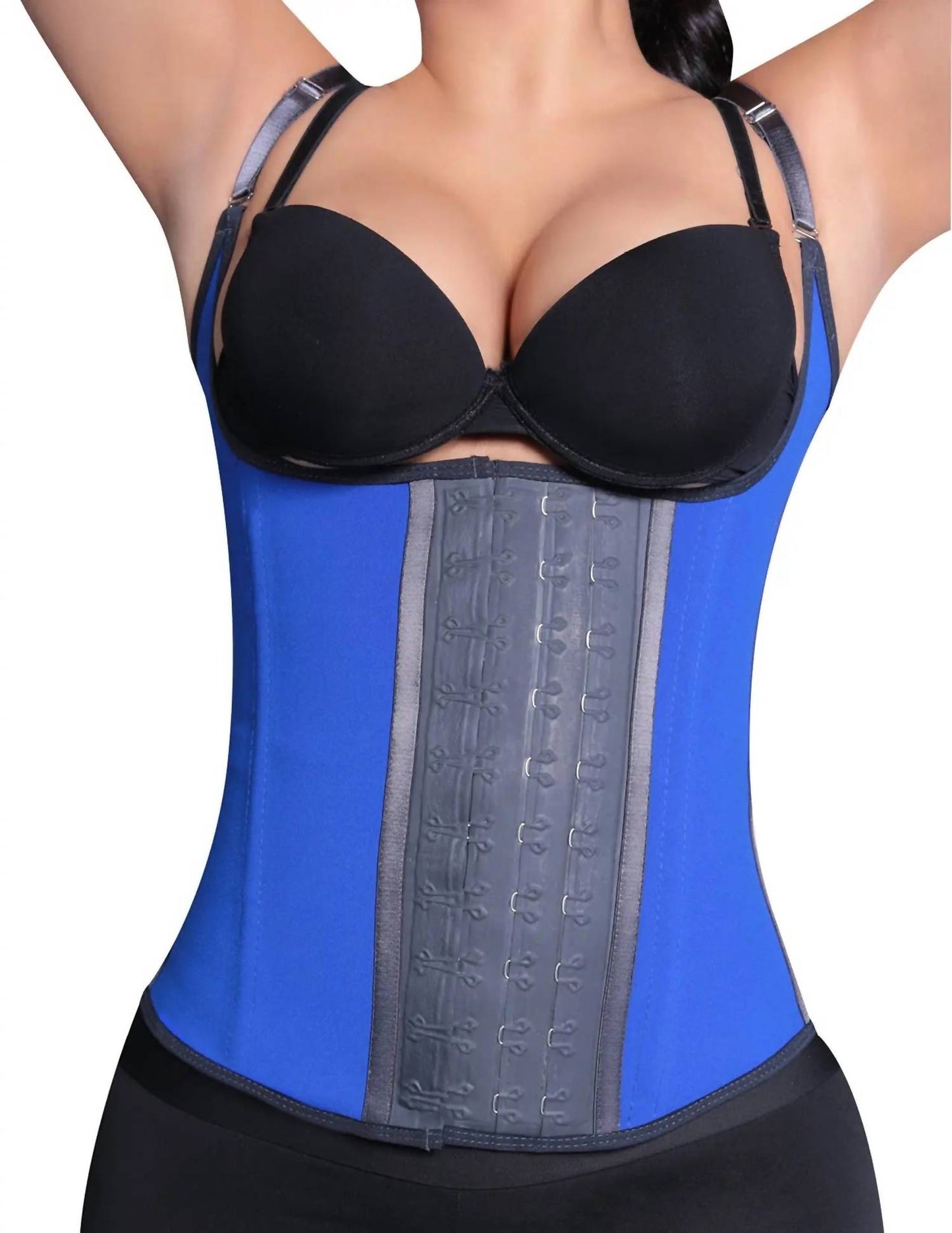Siluets - Latex Waist Trainer With Straps