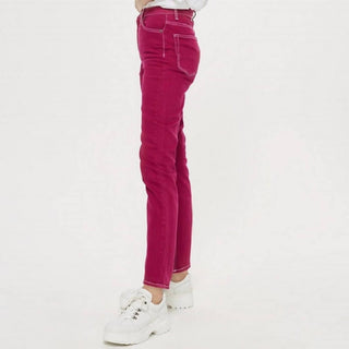 Topshop - Jamie Straight Leg Moto Ankle Jeans