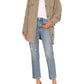 Pistola - Maya Mid Rise Easy Straight Ankle Jeans