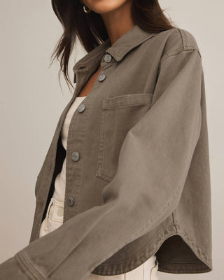 Z Supply - All Day Cropped Denim Jacket