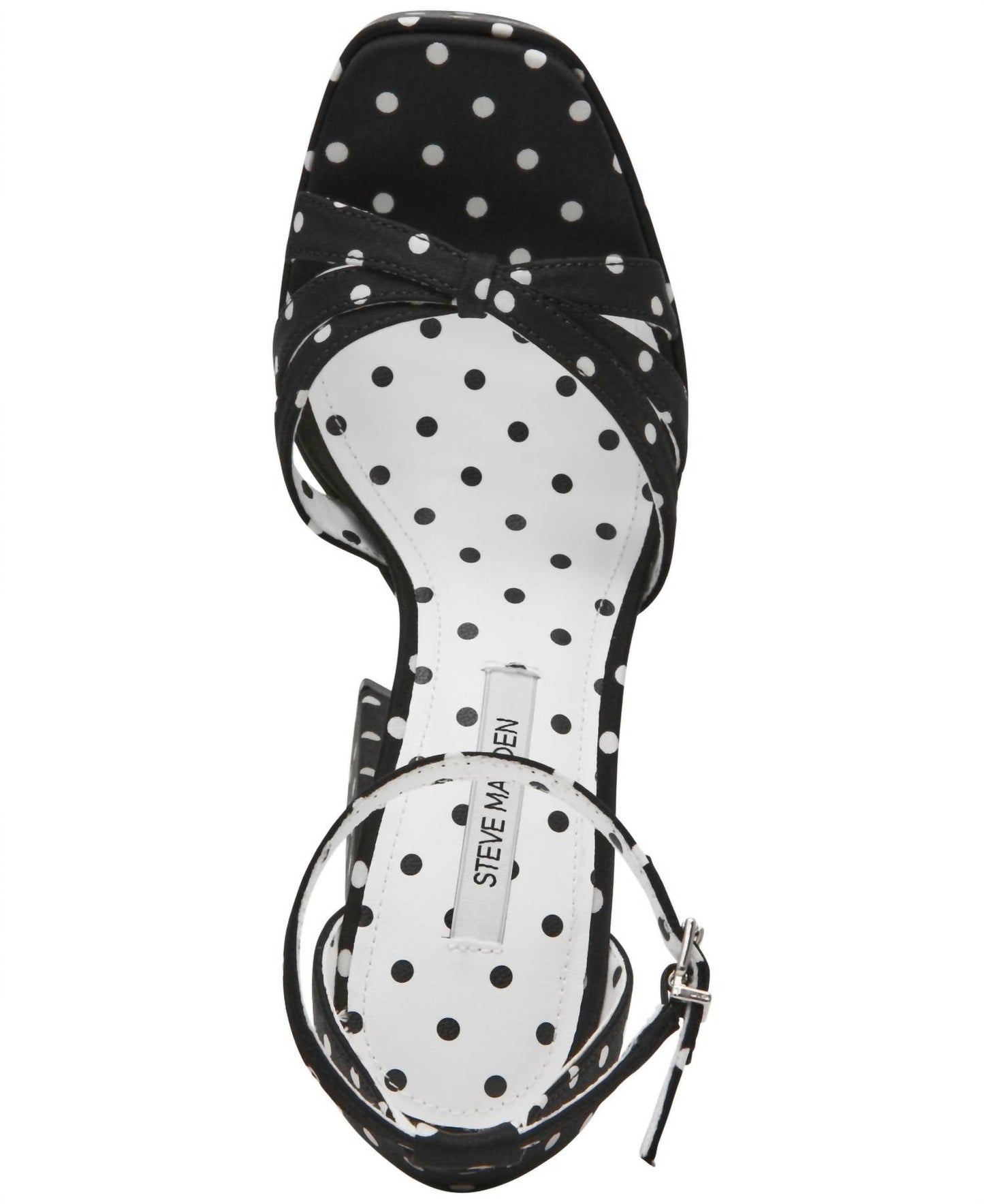 Steve Madden - Women's Retro Strappy Block Heel Platform Dress Sandals