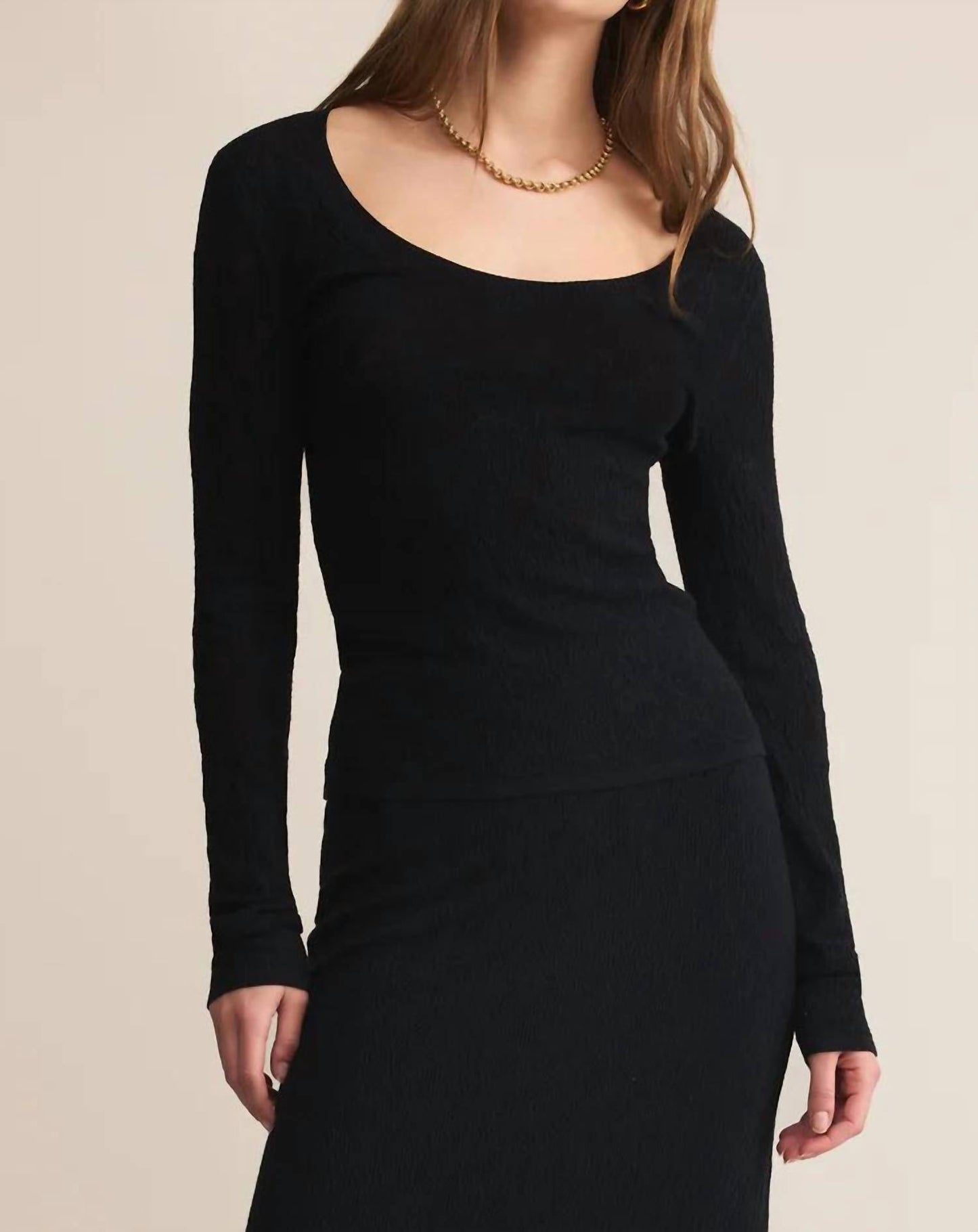 Z Supply - Tibi Scoop Mesh Top