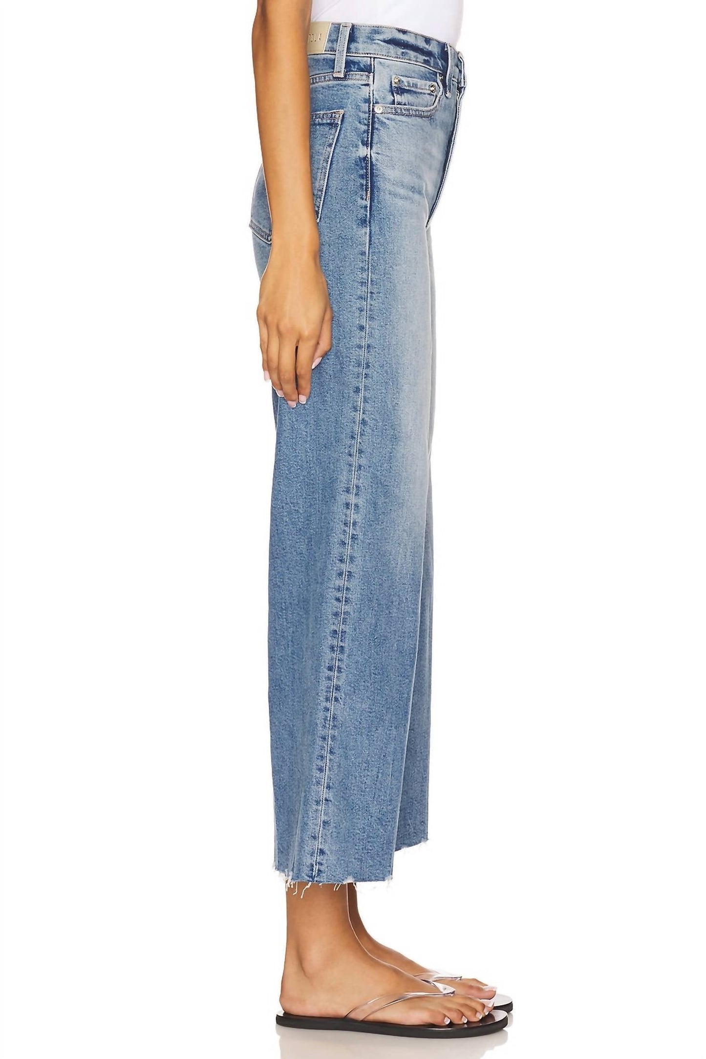 Pistola - Lana Crop High Rise Ultra Wide Leg Jean