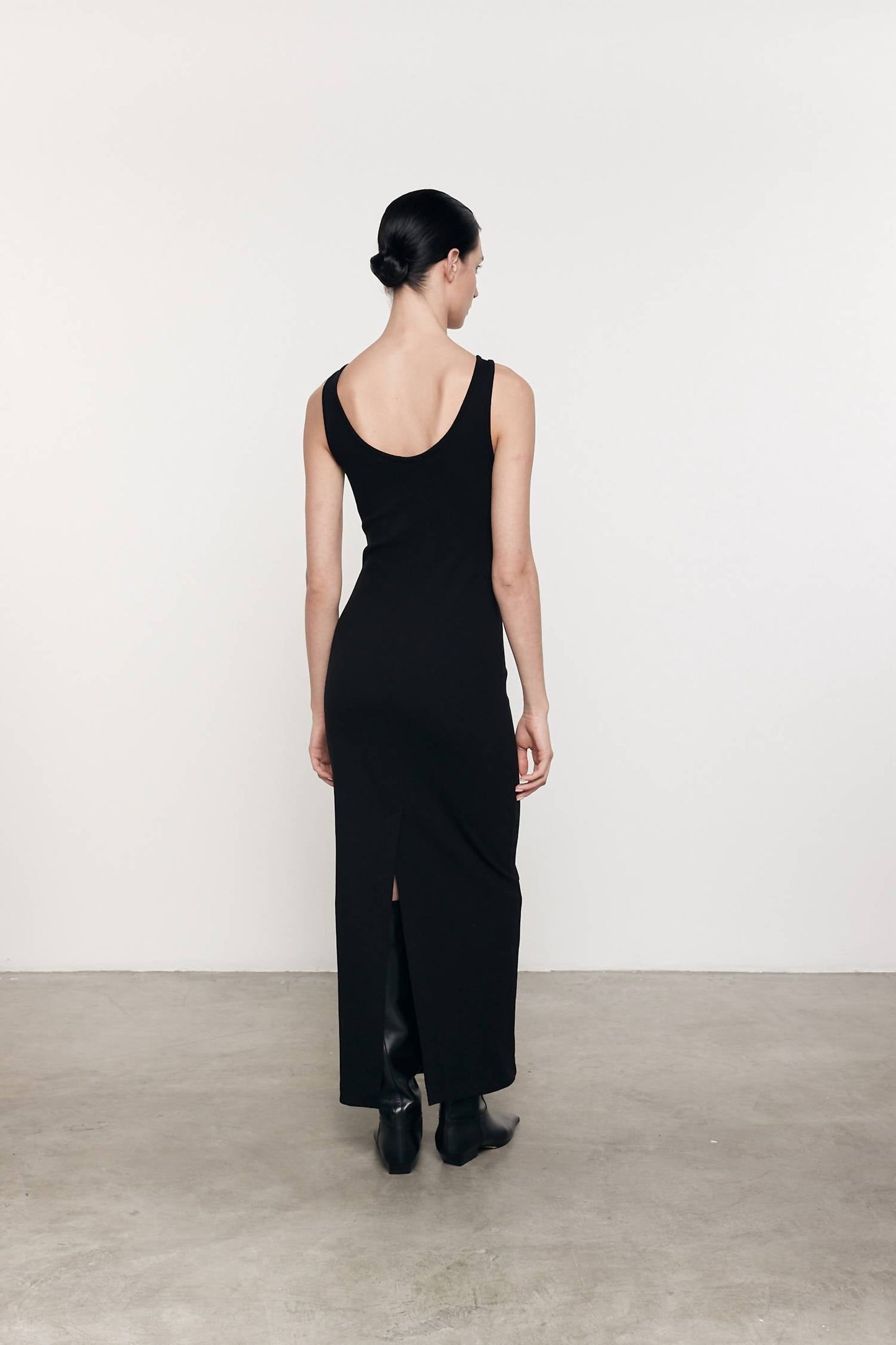 Enza Costa - SUPIMA ANKLE SLIT DRESS