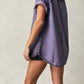 Free People - Short With It Denim Top