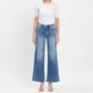 Vervet By Flying Monkey - High Rise Trouser Wide Leg Jeans