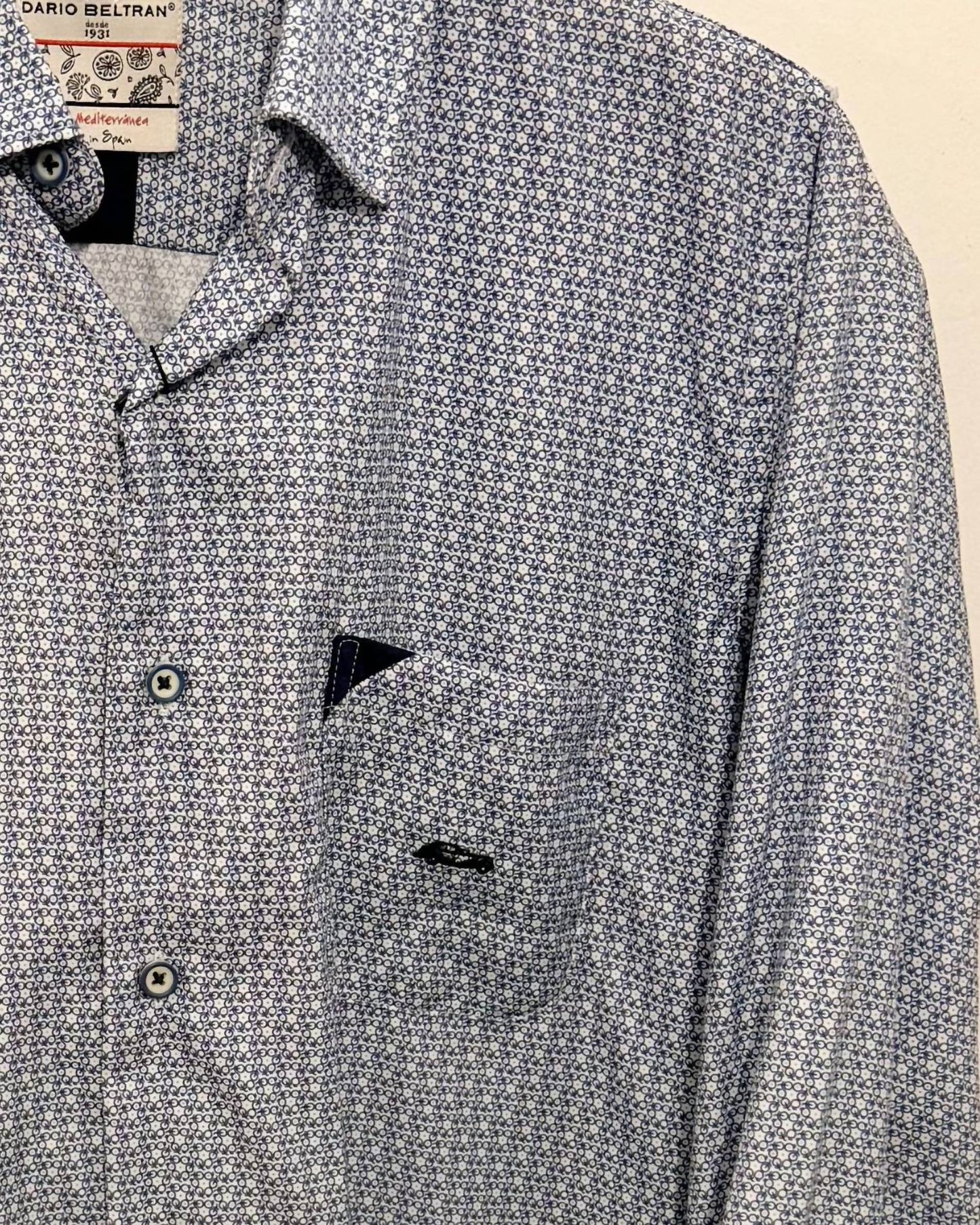 Dario Beltran - Men's Ayerbe Long Sleeve Shirt