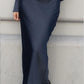 Mima Rosso - Maxi Slip Skirt