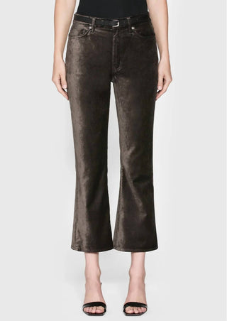 Frame - Le Crop Mini Boot Velvet Pants